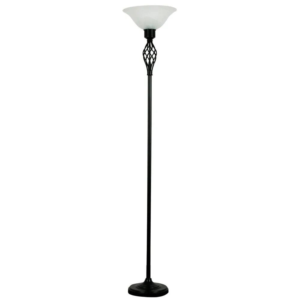 Memphis Twist Floor Lamp - Black image