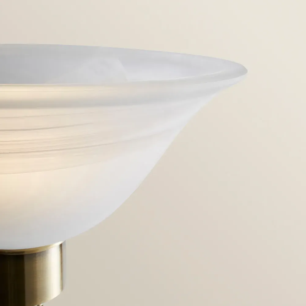 Memphis Twist Floor Lamp - Gold, Brass