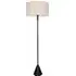 Mitch Triangle Floor Lamp with LED - Black, Boucle