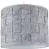 Monza Small Lamp Shade - Grey, Felt Weave