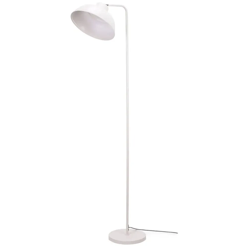 Morris Dome LED Floor Lamp - White