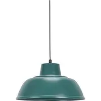 Morris Dome LED Pendant Ceiling Light - Teal