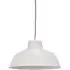 Morris Dome LED Pendant Ceiling Light - White