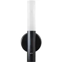 Oakley Rechargeable Motion Sensor Wall Light - Black