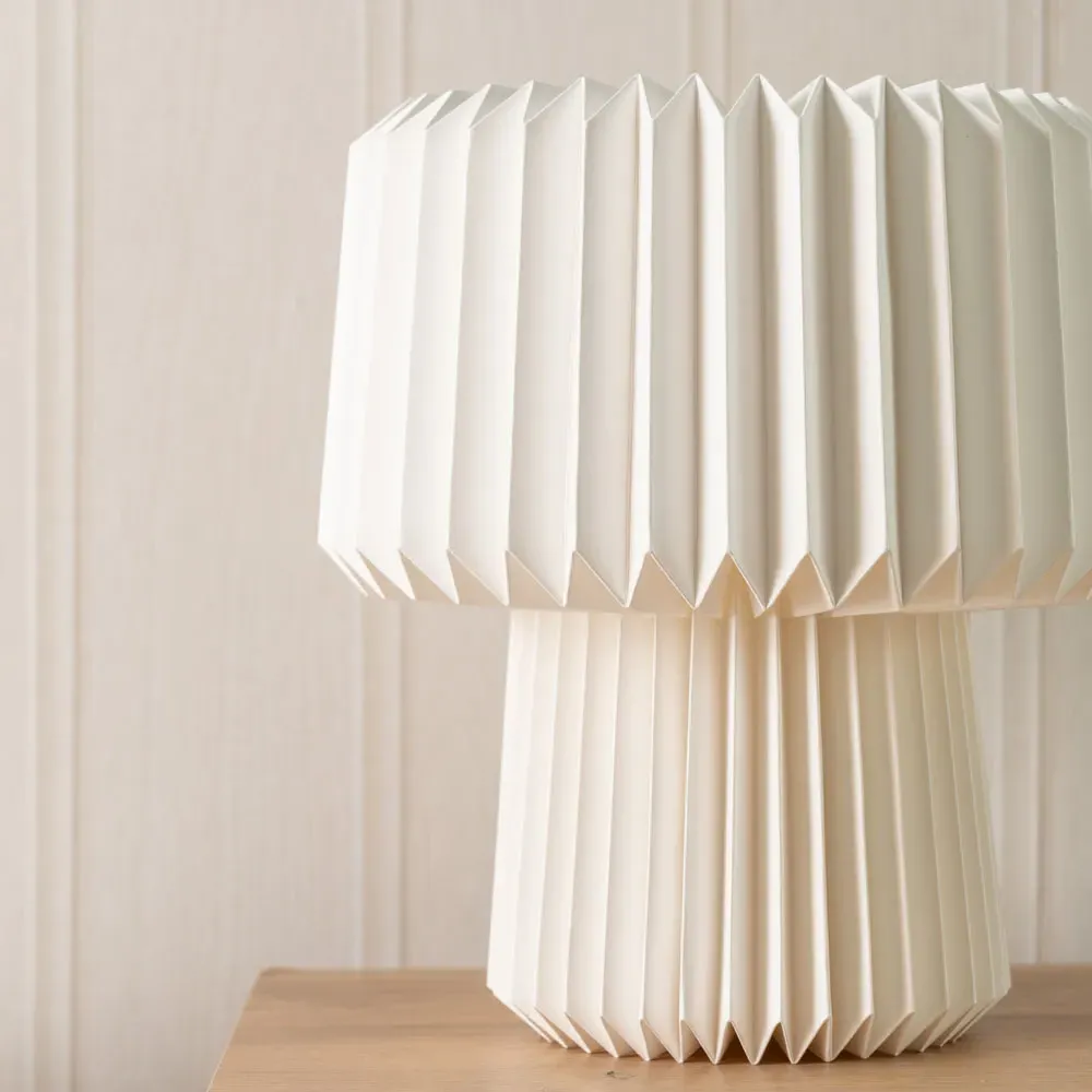 Origami LED Table Lamp - White, Paper