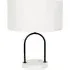 Rachel Arch Table Lamp - Black, Marble