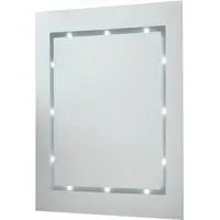 Rectangular LED Bathroom Mirror - White