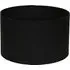 Reni 25cm Drum Ceiling Lamp Shade - Black, Fabric