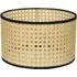 Reni 25cm Drum Ceiling Lamp Shade - Cream, Cane