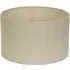 Reni 25cm Drum Ceiling Lamp Shade - Cream, Fabric