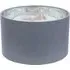 Reni 25cm Drum Ceiling Lamp Shade with Silver Inner - Grey