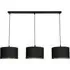 Reni 3 Drop Bar Ceiling Light - Black, Chrome