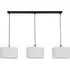 Reni 3 Drop Bar Ceiling Light - Black, Grey