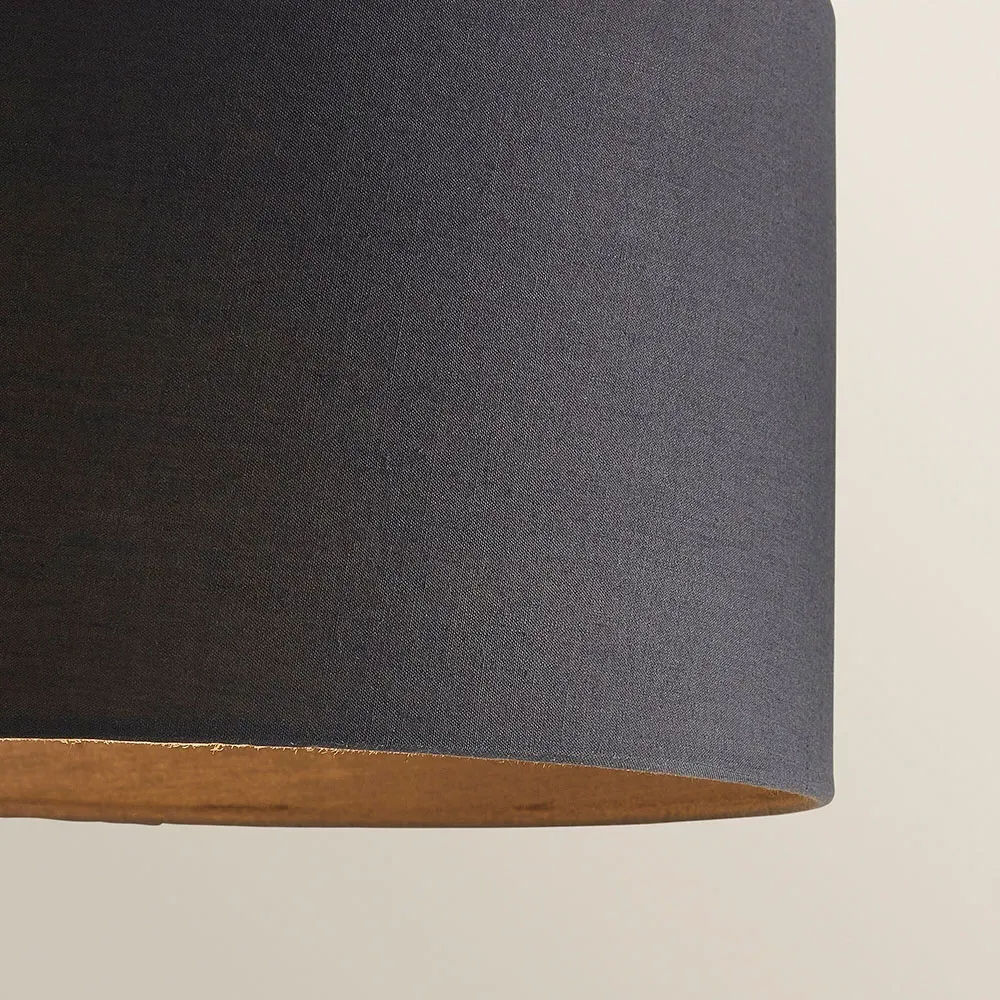 Reni 3 Drop Bar Ceiling Light - Charcoal, Chrome