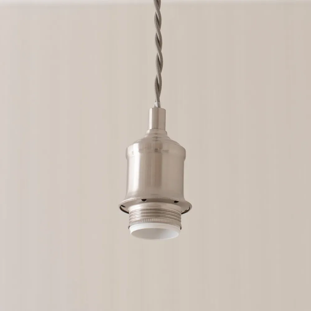 Reni 3 Drop Bar Ceiling Light - Grey, Chrome