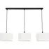 Reni 3 Drop Bar Ceiling Light - White, Black