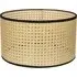 Reni 35cm Drum Ceiling Lamp Shade - Cream, Cane