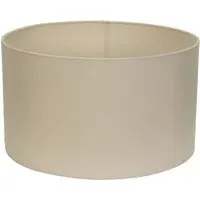 Reni 35cm Drum Ceiling Lamp Shade - Cream, Fabric