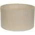 Reni 35cm Drum Ceiling Lamp Shade - Cream, Fabric