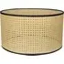 Reni 45cm Drum Ceiling Lamp Shade - Cream, Cane