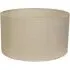 Reni 45cm Drum Ceiling Lamp Shade - Cream, Fabric