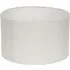 Reni Drum Ceiling Lamp Shade 25cm - White, Fabric