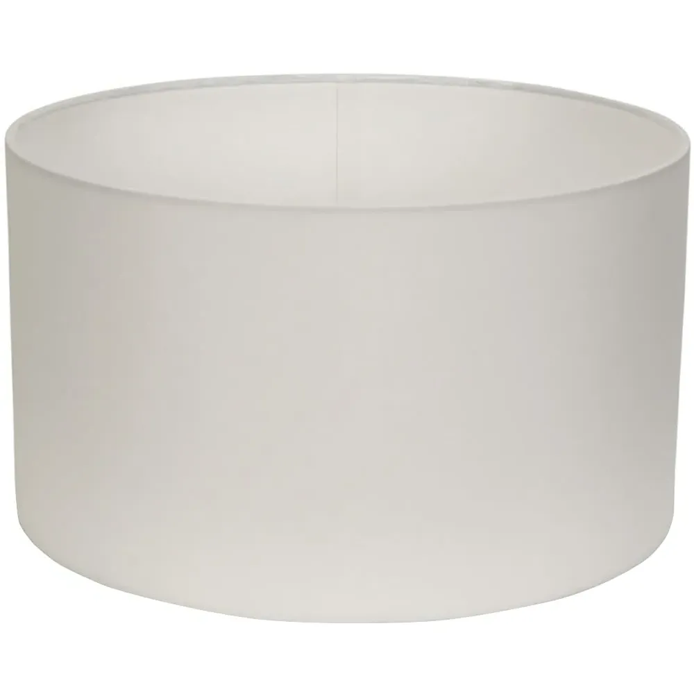 Reni Drum Ceiling Lamp Shade 35cm - White, Fabric