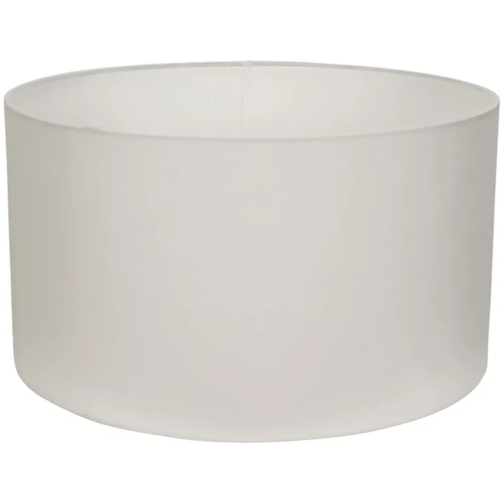 Reni Drum Ceiling Lamp Shade 45cm - White, Fabric
