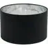 Reni Drum Ceiling Lamp Shade - Black, Fabric