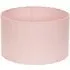 Reni Drum Ceiling Lamp Shade - Blush, Fabric