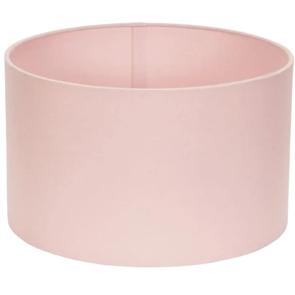 Reni Drum Ceiling Lamp Shade - Blush, Fabric