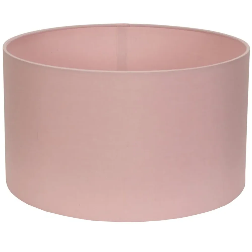 Reni Drum Ceiling Lamp Shade - Blush, Fabric