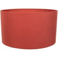 Reni Drum Ceiling Lamp Shade - Rust, Fabric