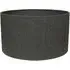 Reni Medium Drum Lamp Shade - Charcoal, Boucle