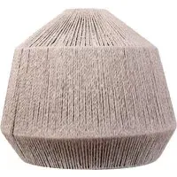 Riad Rope Ceiling Pendant Shade - Grey