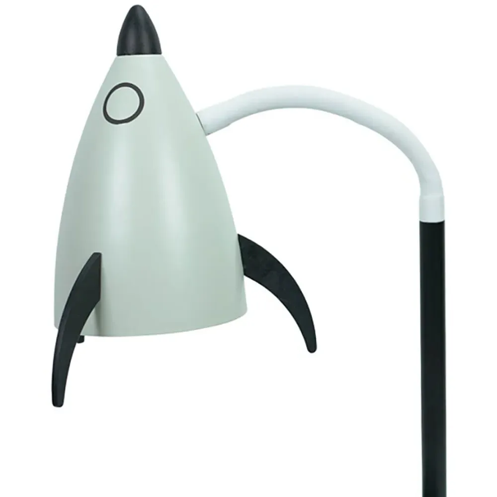 Rocket LED Desk Table Lamp - Cream