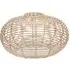 Romy Easy Fit Pendant Lamp Shade - Brown, Natural Rattan
