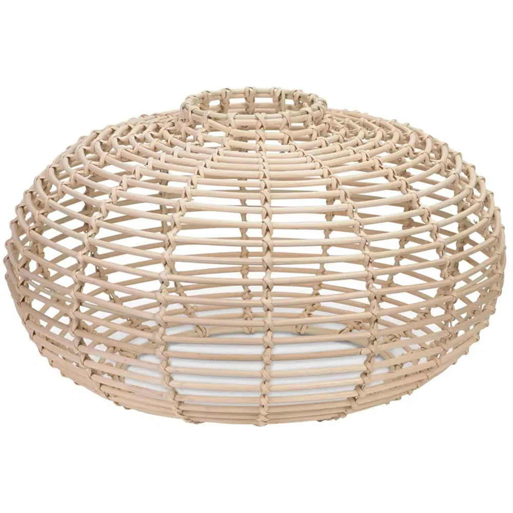 Romy Easy Fit Pendant Lamp Shade - Brown, Natural Rattan