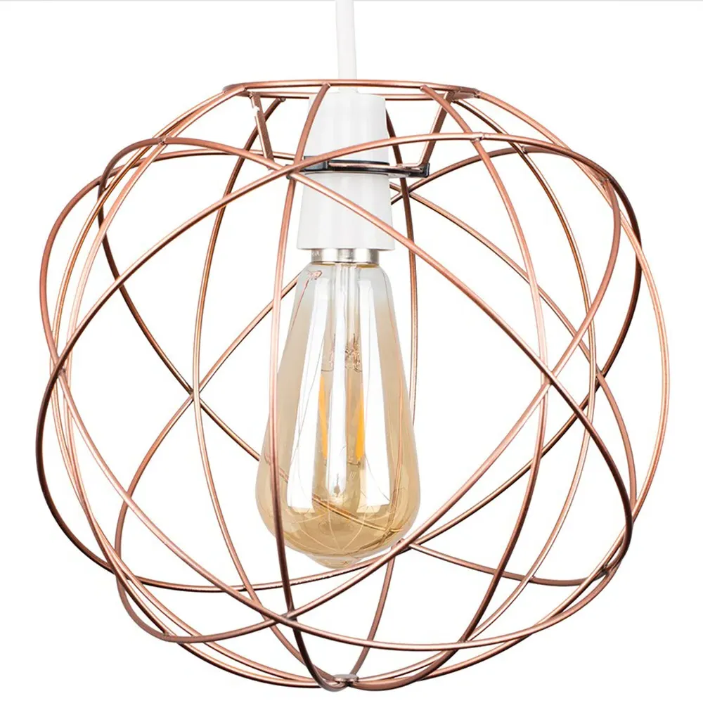 Rutherford Atom Pendant Lamp Shade - Copper, Metal