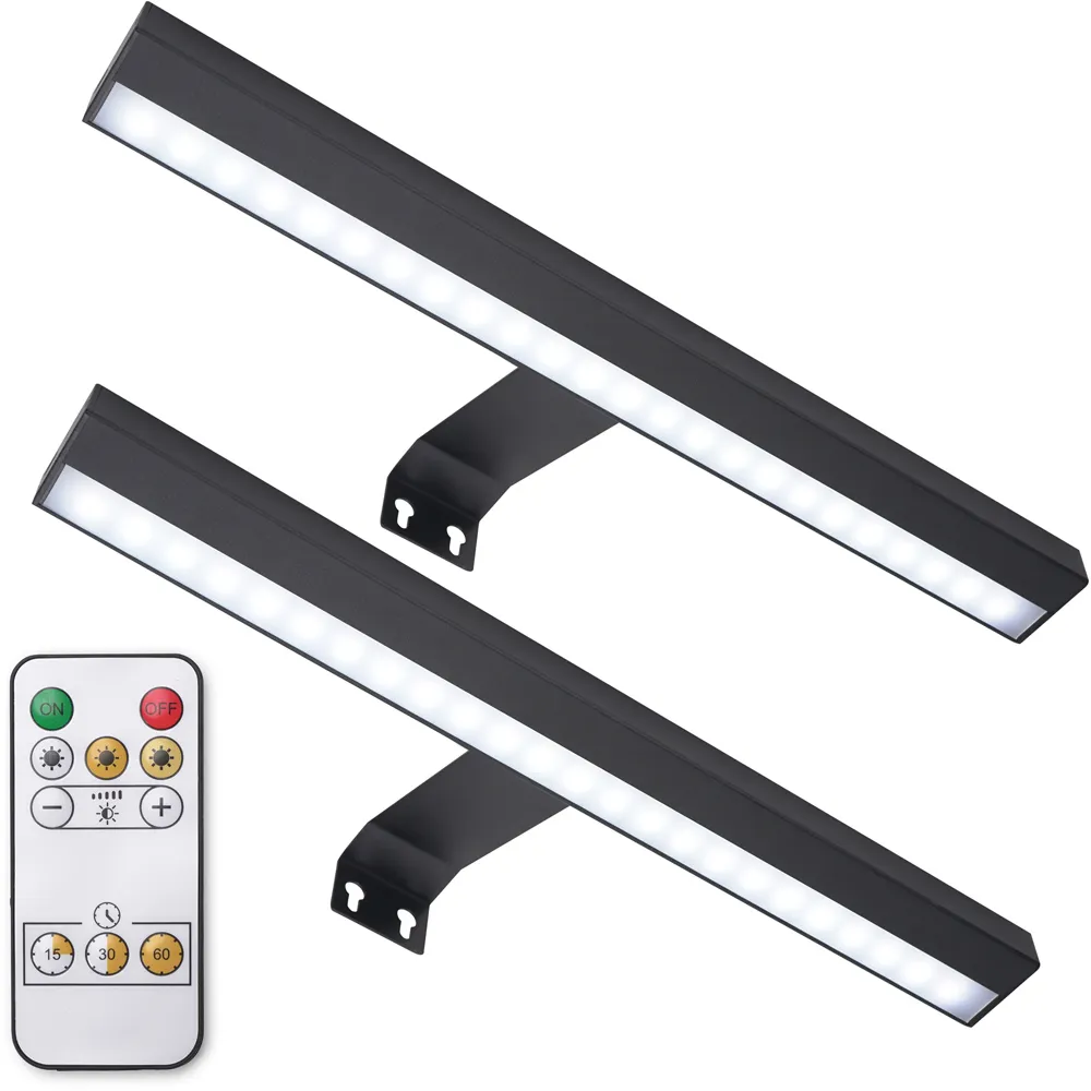 Ryle Rechargeable Wall Light with Remote - Matte Black