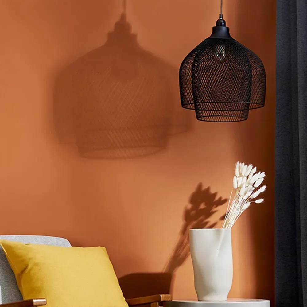 Sigmund 2 Tier Mesh Pendant Shade - Black