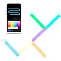Smart App-Control Music Sync Light Bar Kit - White