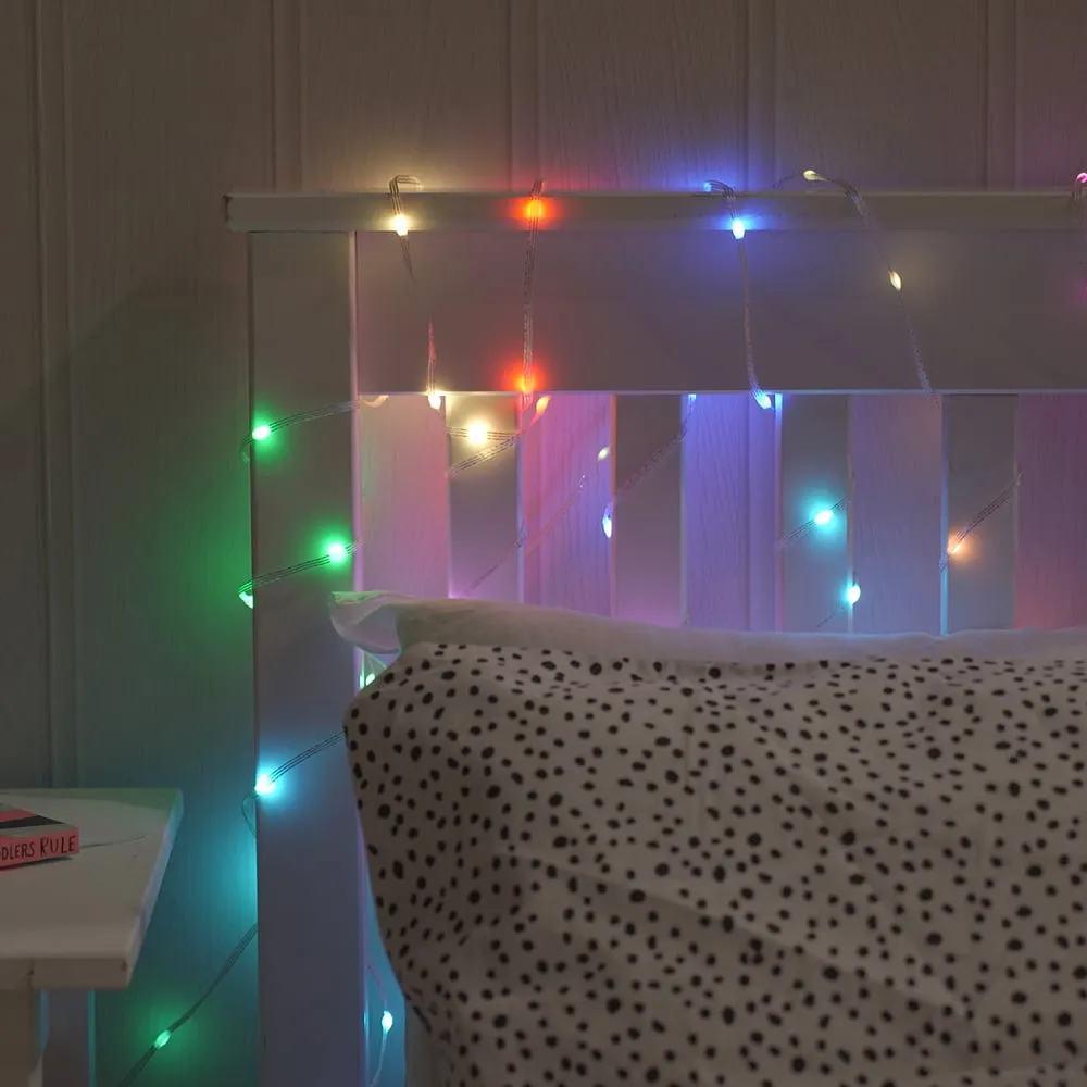 Smart App-Control RGBIC String Rope Light 10m - White