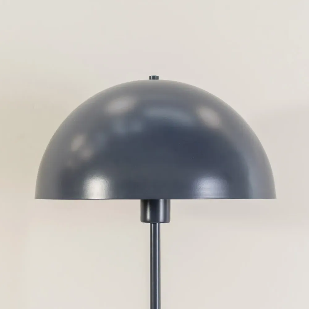 Stassi Mushroom Dome LED Floor Lamp - Navy