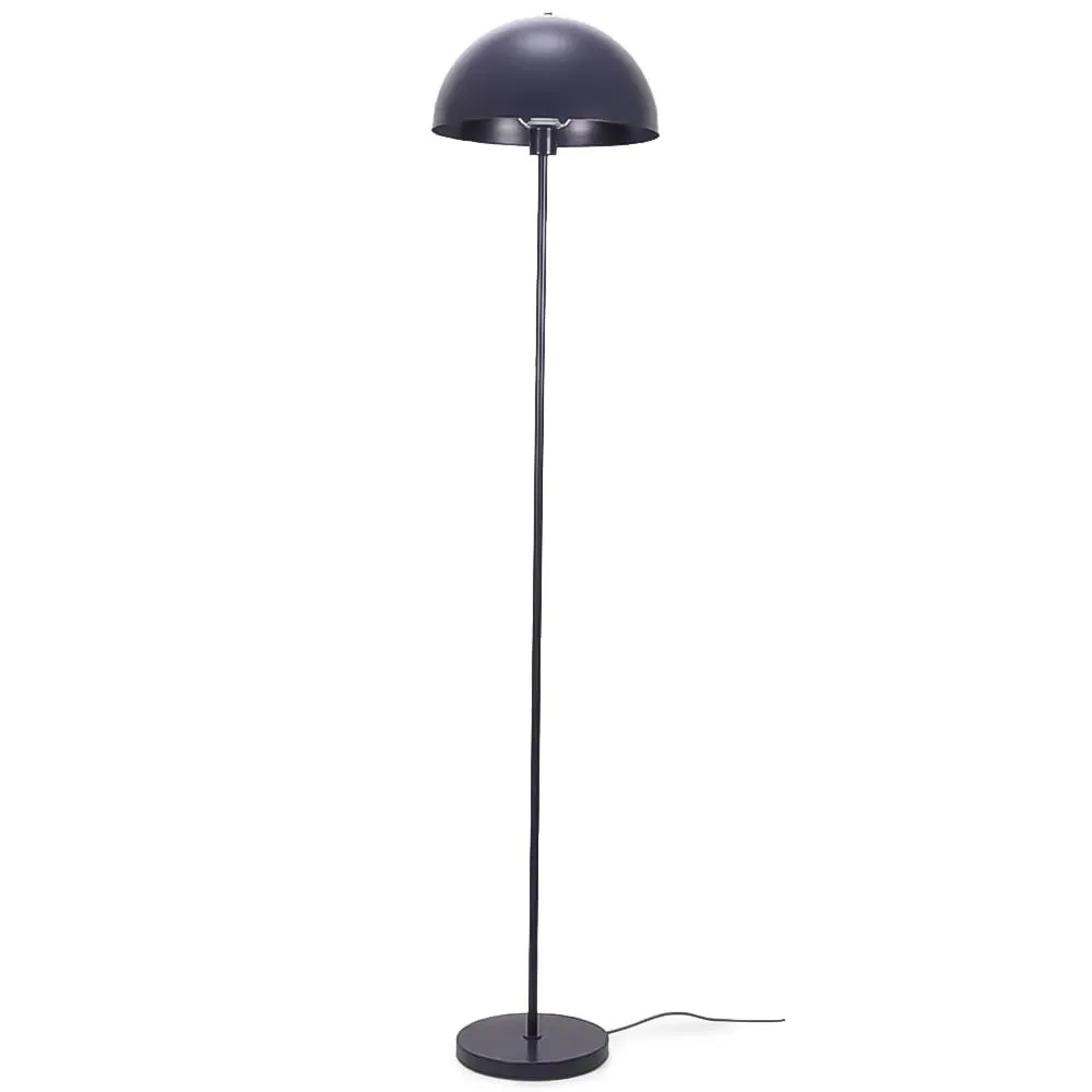 Stassi Mushroom Dome LED Floor Lamp - Navy