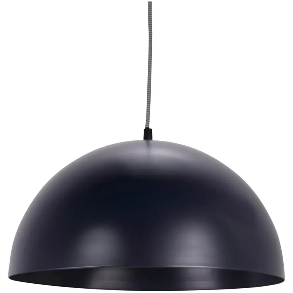 Stassi Mushroom Dome LED Pendant Ceiling Light - Navy