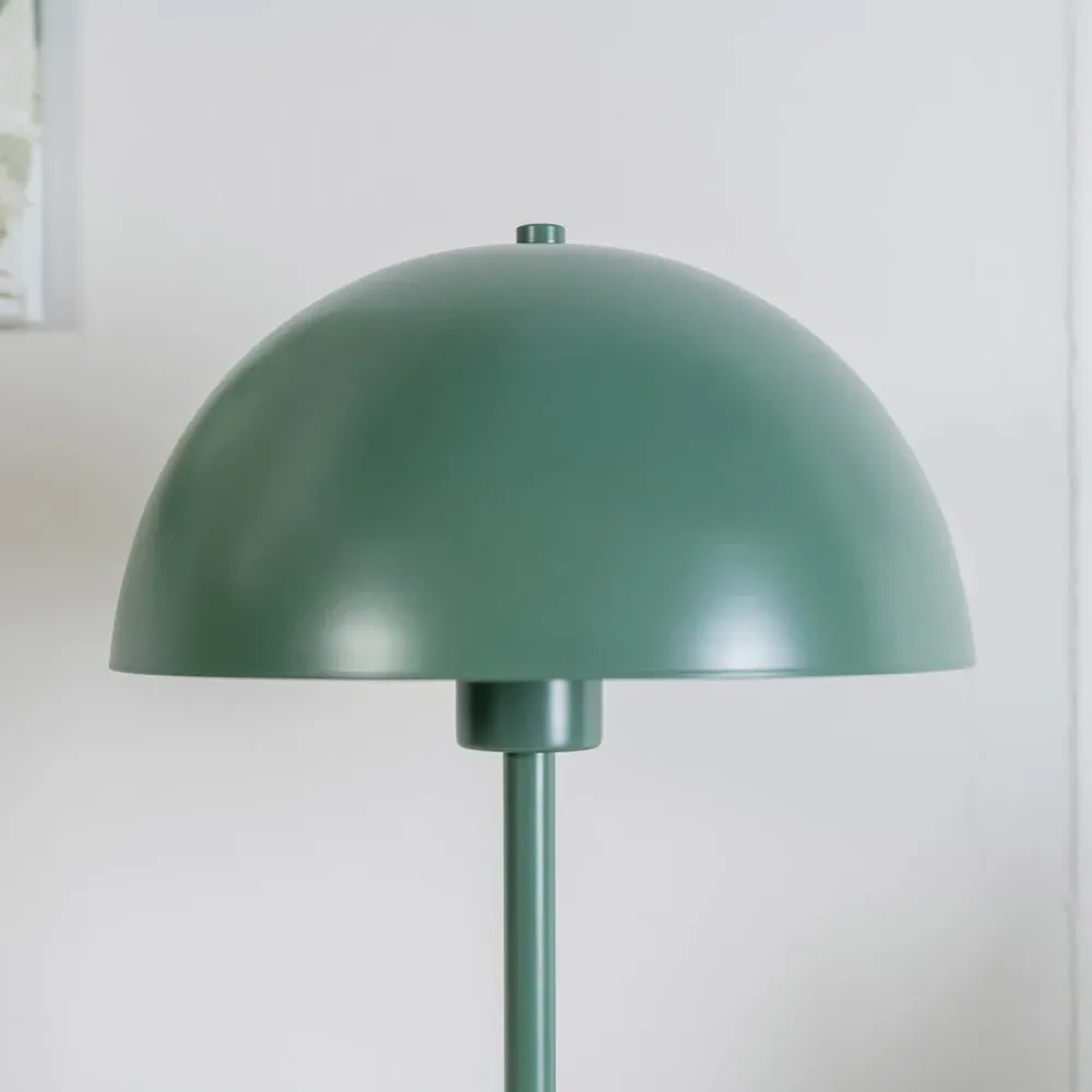 Stassi Mushroom Dome LED Table Lamp - Green