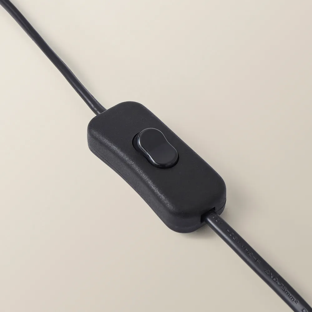 Struttura 3 Shelf Floor Lamp with Storage - Black