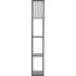 Struttura 3 Shelf Floor Lamp with Storage - Grey