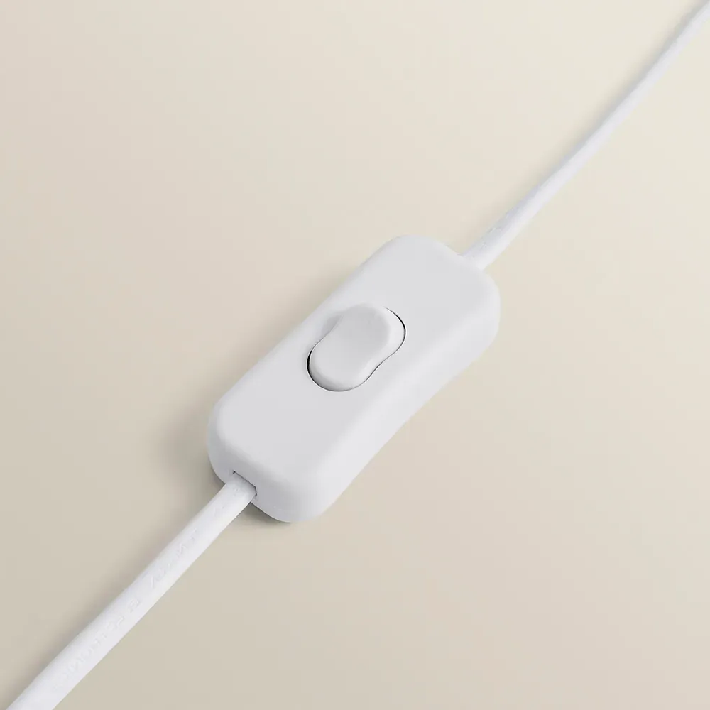 Struttura Shelving Unit Floor Lamp with Bulb - Pink, Fabric